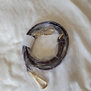 MZ Wallace Boysenberry Leather Strap